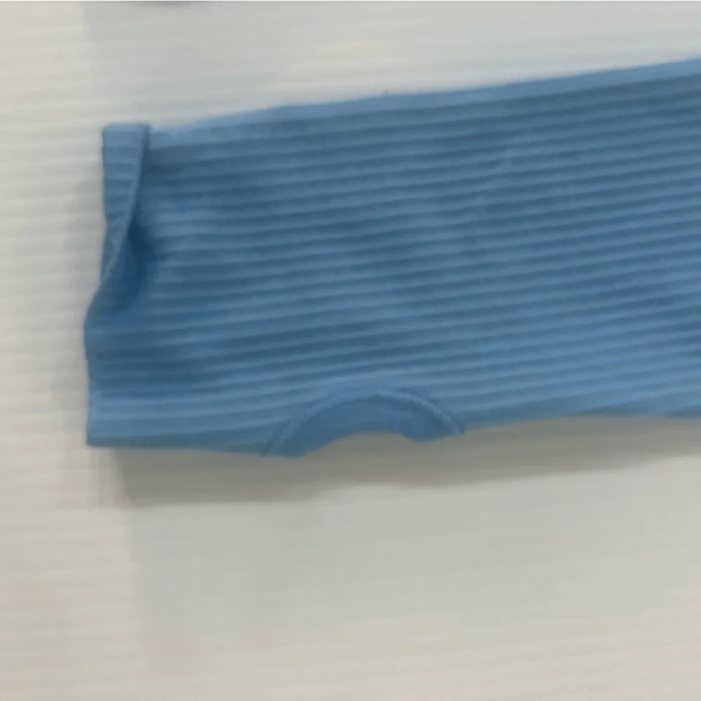 Women’s Lululemon light blue long Sleve